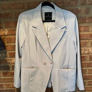 Sag Harbor Women's Light Gray Blazer